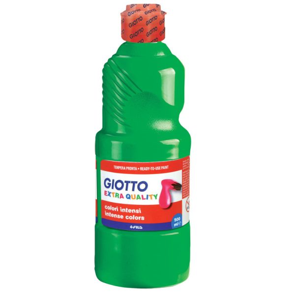 Hobby verf - groen - tube - 250 ml - glitterverf -