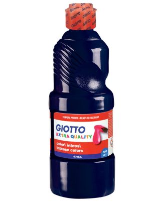 Hobby verf - zwart - tube - 250 ml - glitterverf -