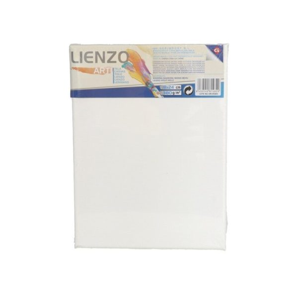 Canvas schildersdoek 24 x 18 cm voor hobby verven/schilderen -
