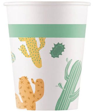 Bekertjes Cactus Composteerbaar - 8stk