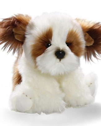 Carldick pluche knuffel shih tzu hond - knuffel hond - 24 cm - huisdieren knuffel