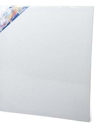 Canvas schildersdoek 60 x 50 cm voor hobby verven/schilderen -