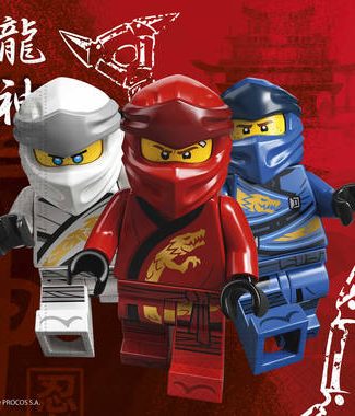 Servetten Lego Ninjago Composteerbaar - 20stk