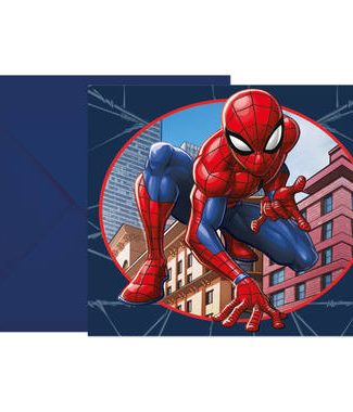 Uitnodigingen Spiderman FSC®