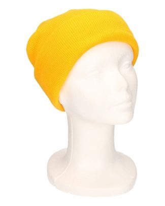 Myrtle Beach Basic winter muts voor kinderen - geel - Acryl