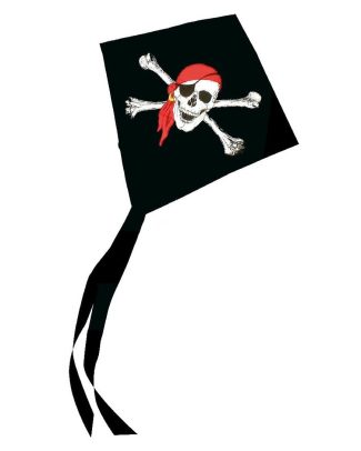 Kinderspeelgoed Rhombus piraten vlieger