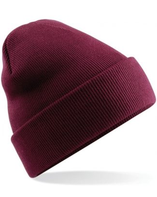 Basic winter muts bordeaux rood