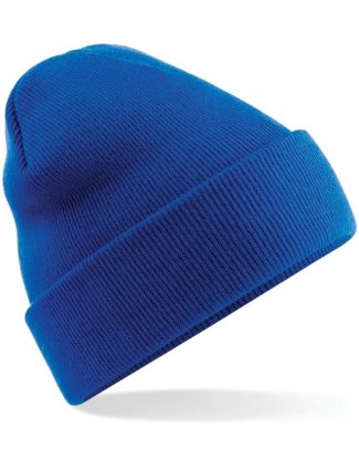 Beechfield basic winter muts/beanie - blauw - acryl - volwassenen - Winter Essentials/accessoi