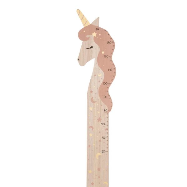 Atmosphera Kindermeetlat Eenhoorn - groeimeter - 50 tot 140 cm - hout -