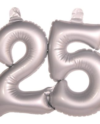 Opblaascijfer 25
