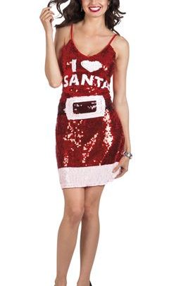 Dazzle Jurk I Love Santa
