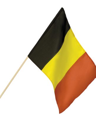 Polyester Zwaaivlag België - 30x45cm