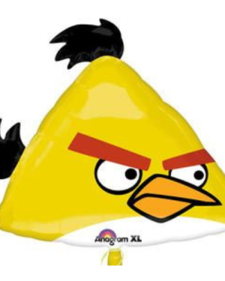 Folieballon Angry Bird Yellow - 58x53cm