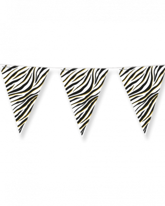 Vlaggenlijn Safari Zebra