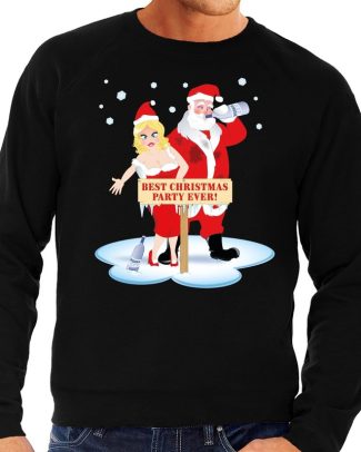 Foute kersttrui Christmas Money groen voor dames