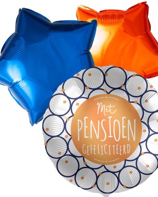 ballontoefje met pensioen gefeliciteerd!