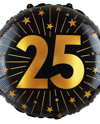 25e verjaardag ballon