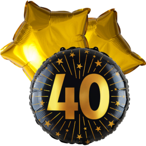 Ballon toefje 40ste verjaardag