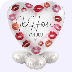 Ik hou van jou ballon cadeau