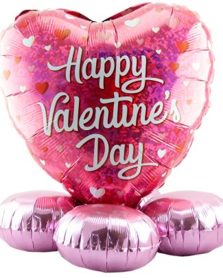 Happy Valentine day ballon cadeau