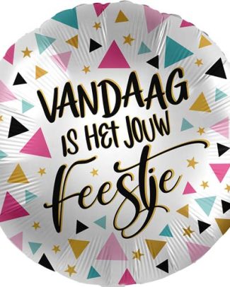 vandaag is het jouw feestje!