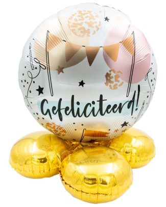 Ballon cadeau gefeliciteerd party