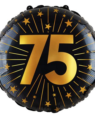 75e verjaardag ballon