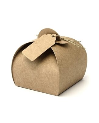 Kado verpakkingen bruin 10 stuks