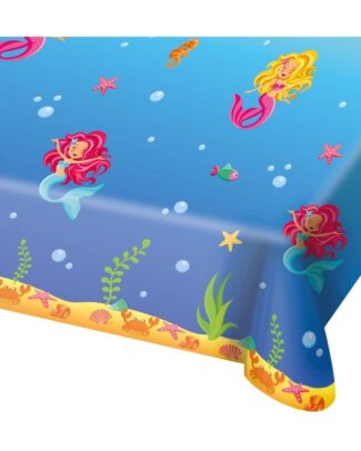 Zeemeermin themafeest tafelkleed 180 cm