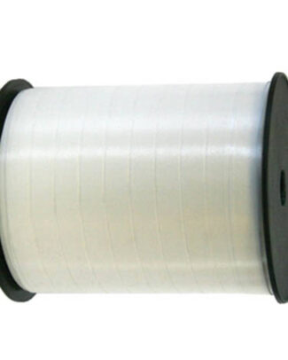 Cadeaulint - wit - 5 mm x 500 meter - sierlint - kadolint - linten