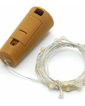 Flesverlichting - LED lichtsnoer - 80 cm - kurk - voor wijnfles - verlichting