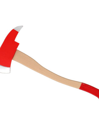 Brandweer verkleed thema grote hakbijl - plastic - 61 cm - gereedschap