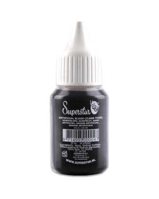 Flesje dun vloeibaar horror nepbloed schmink 20 ml