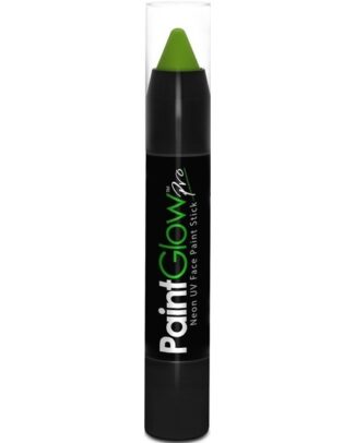 Face paint stick - neon groen - UV/blacklight - 3,5 gram - schmink/make-up stift/potlood