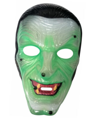 Halloween masker groene heks