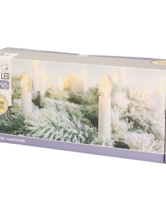 Kerstboomverlichting - kaarsen - warm wit - 7 meter - binnen - kerstverlichting