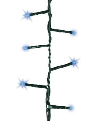 Kerstverlichting twinkle blauw - lichtsnoer - 16 m - binnen/buiten - 750 LEDs